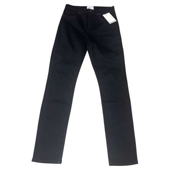 Reformation Denim - NWT Reformation Christina Mid Rise Super Stretch Black Skinny Jeans Size 27